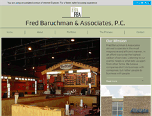 Tablet Screenshot of fbaarchitects.com